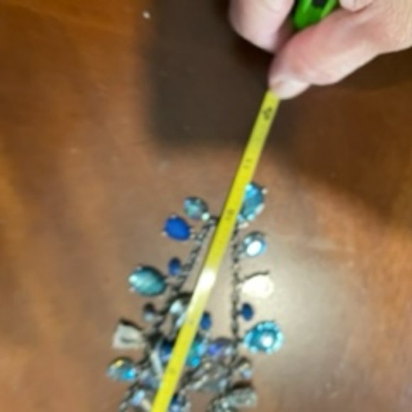 Blue/Aqua/Turquoise Layered Necklace - Picture 12 of 15